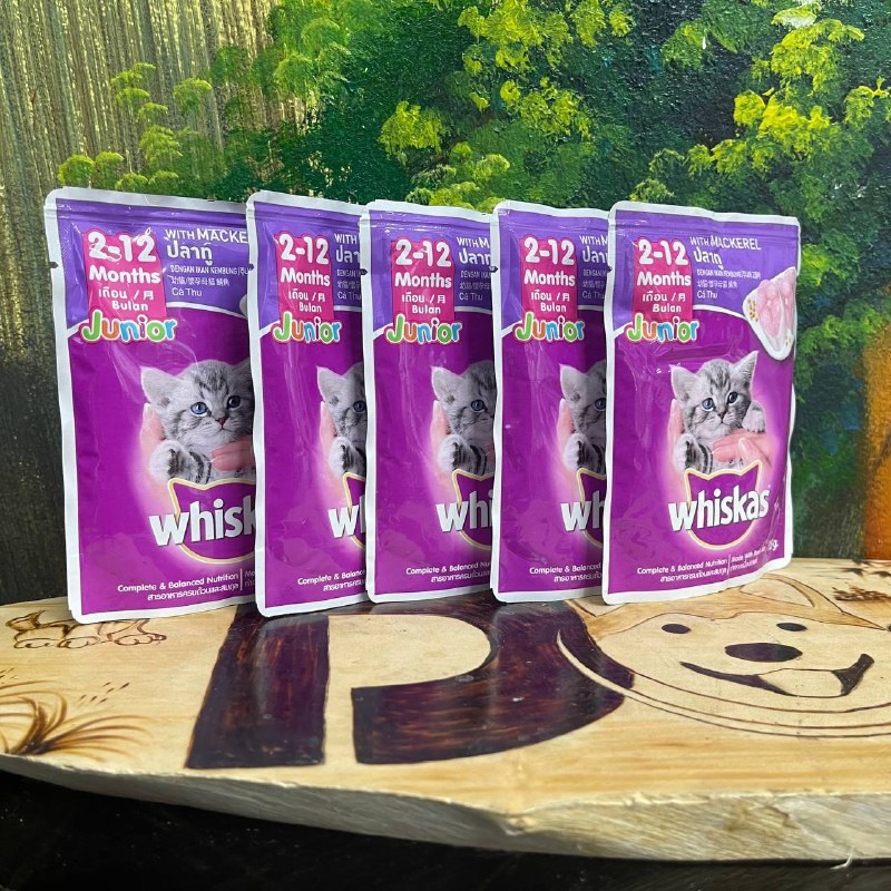 PATE WHISKAS CHO MÈO TÚI 80G