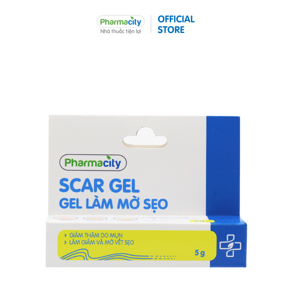 Gel làm mờ sẹo Pharmacity Scar Gel