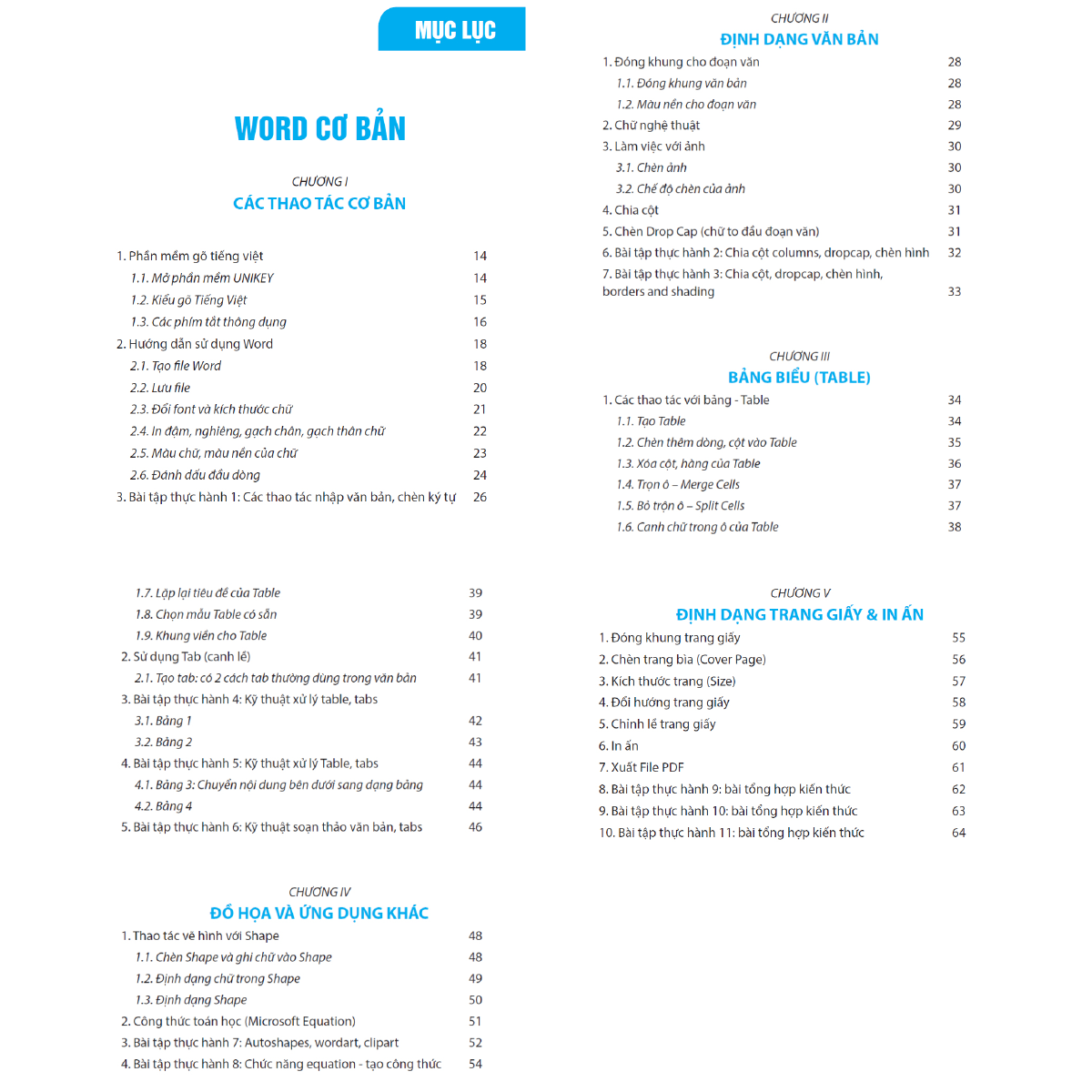 Combo 4 Sách Word -  Google Sheet - Power Point - 150TT ĐÀO TẠO TIN HỌC Ứng Dụng Văn Phòng Kèm Video Khóa Học