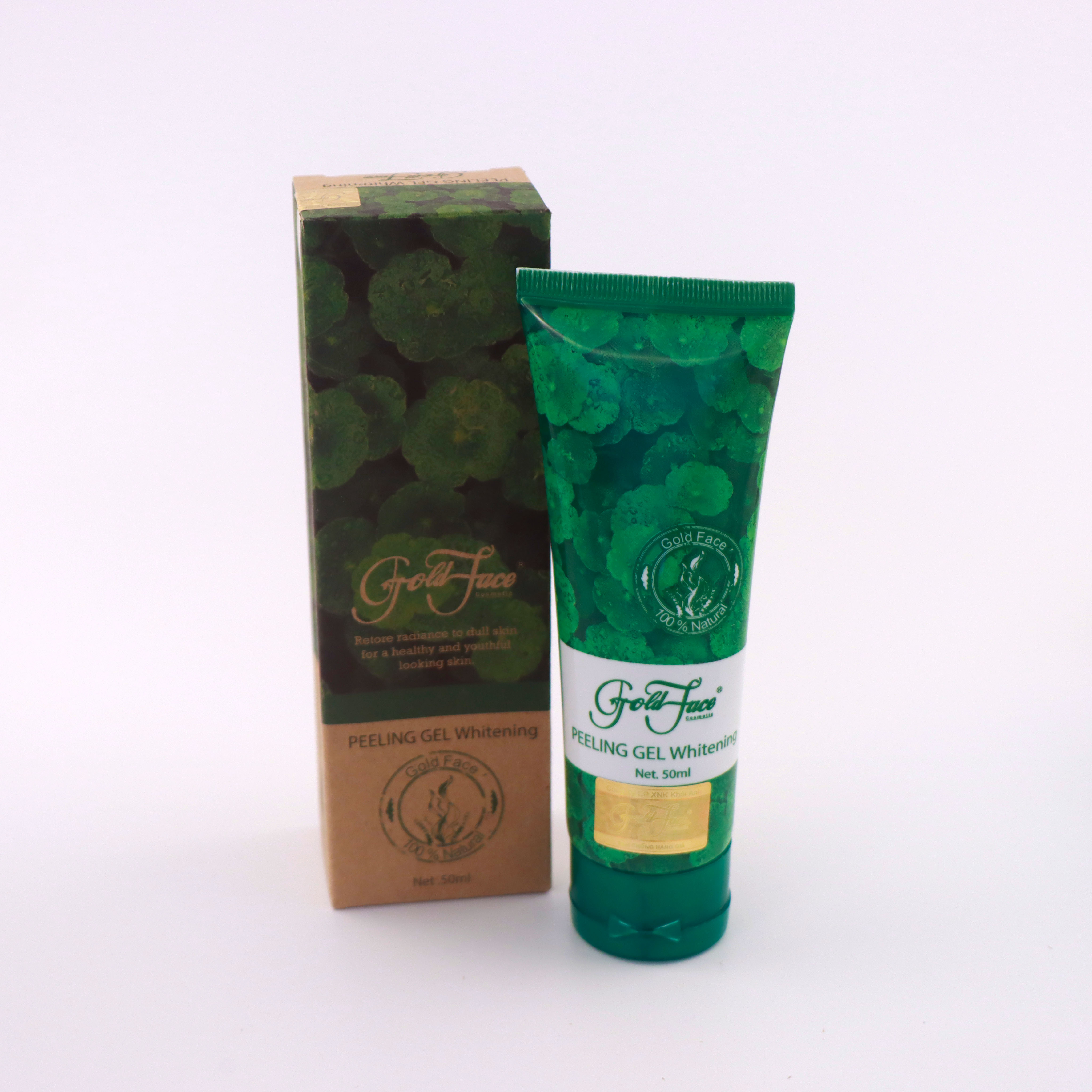 Kem Làm Sạch Tế Bào Da Chết Rau Má Gold Face (Peeling Gel) 50ml