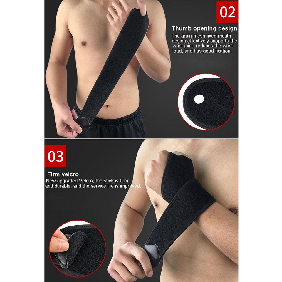 Đai quấn bảo vệ cổ tay có thể điều chỉnh tiện dụng
