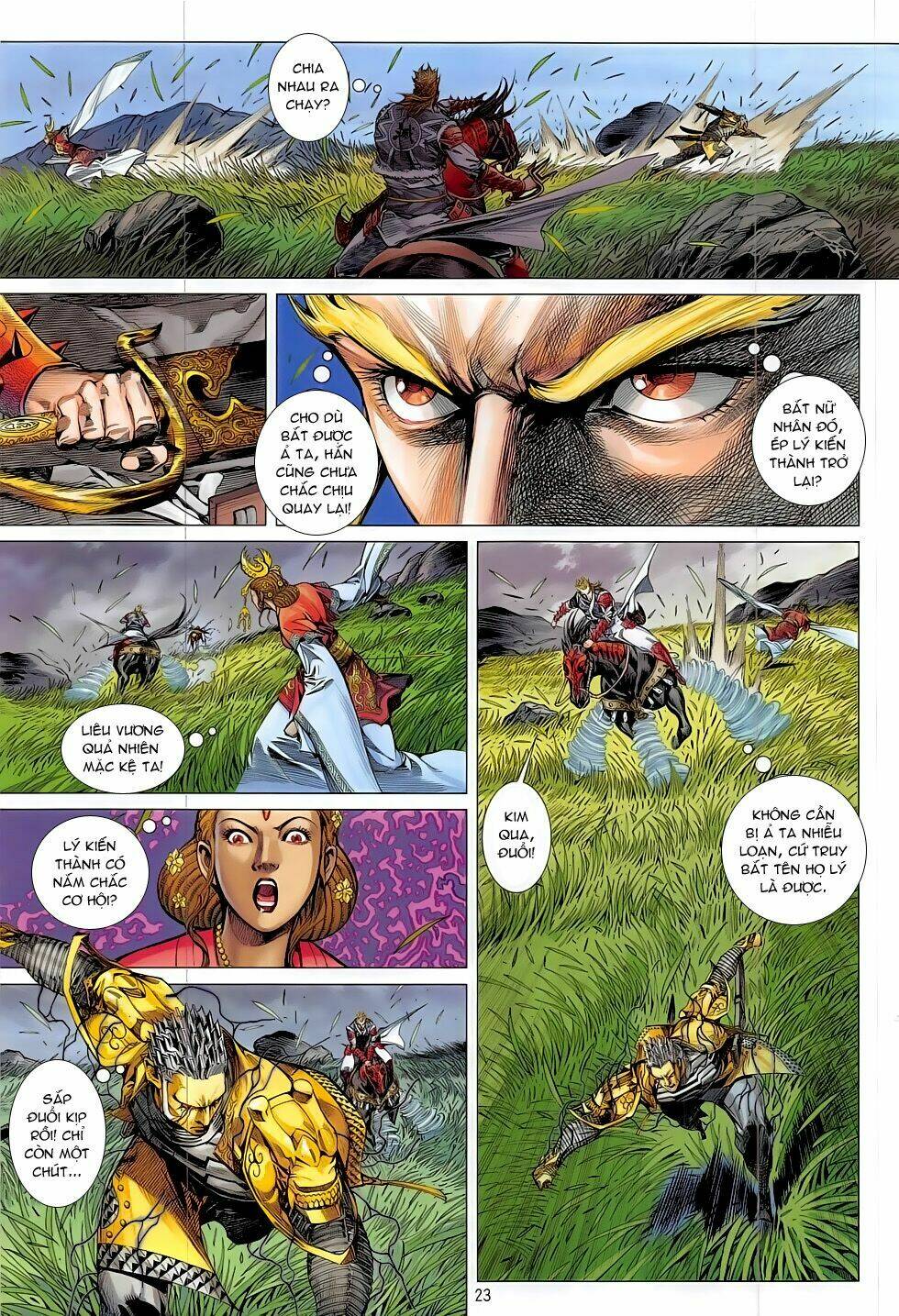 thiết tướng tung hoành (cựu tác) chapter 182 23