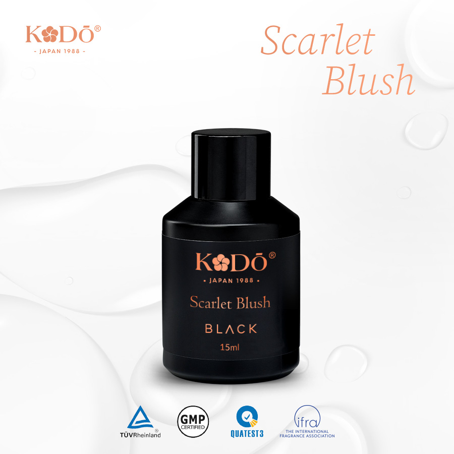 KODO - Scarlet Blush - Tinh Dầu Nước Hoa Thơm Phòng Nguyên Chất– Black Collection - 15ml/110ml/500ml