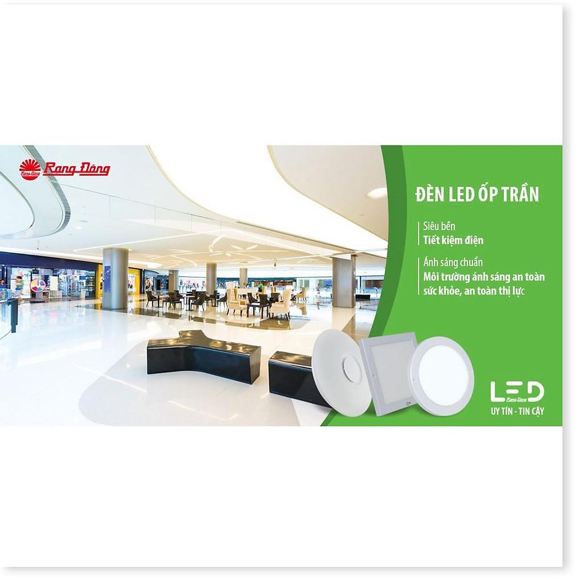 Đèn LED ốp trần mỏng 18W Rạng Đông LN11L 220/18W