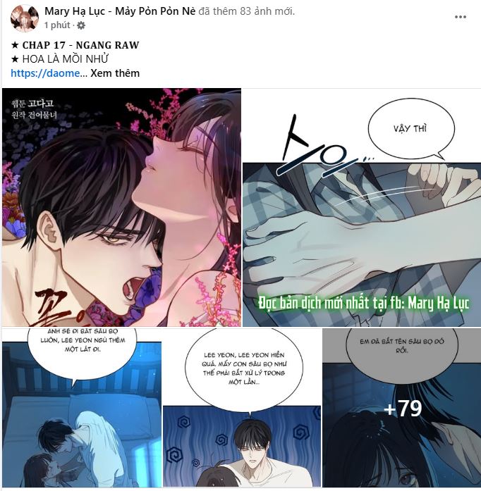 [18+] hoa là mồi nhử chapter 17.1 1