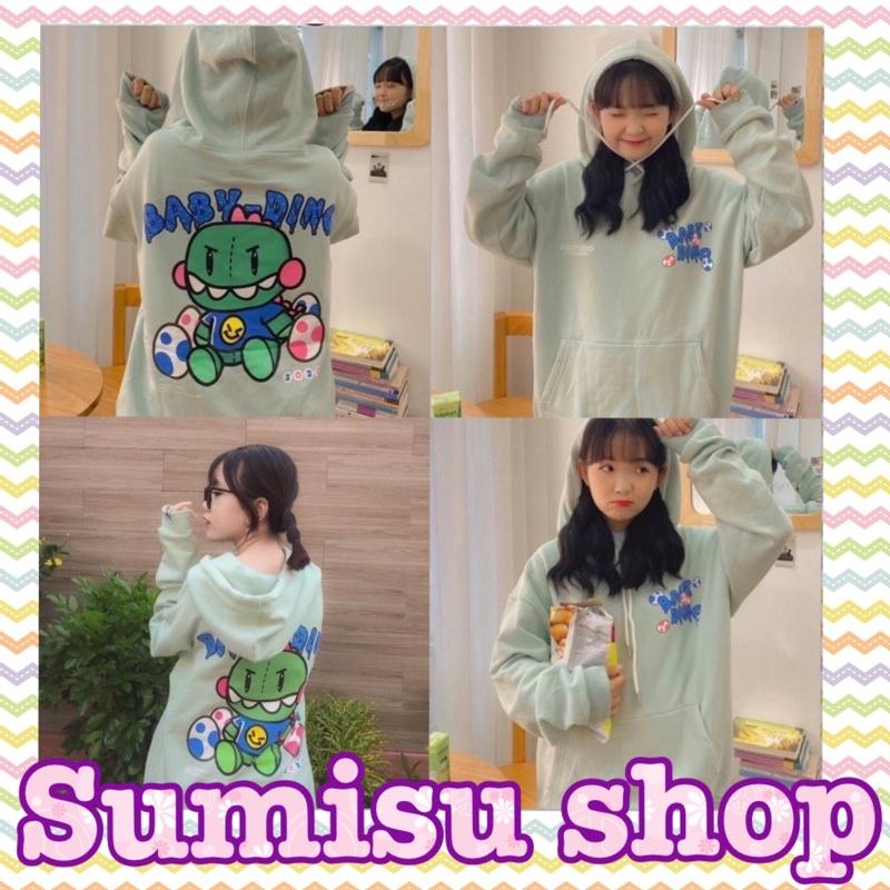 Áo khoác nam nữ hoodie thun nỉ baby khủng long Ma5662 sumisu shop