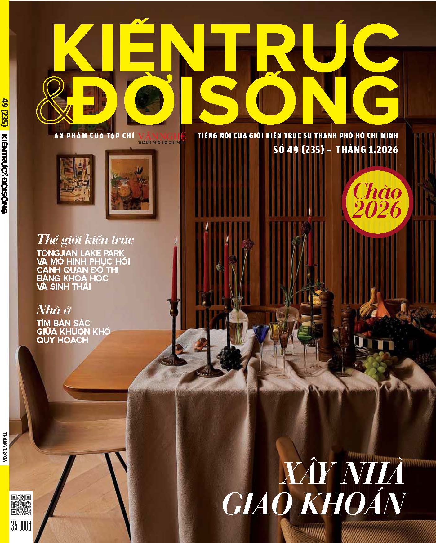 Tạp chí Kiến Trúc và Đời Sống số 235 (Tháng 1-2026) Xây nhà giao khoán