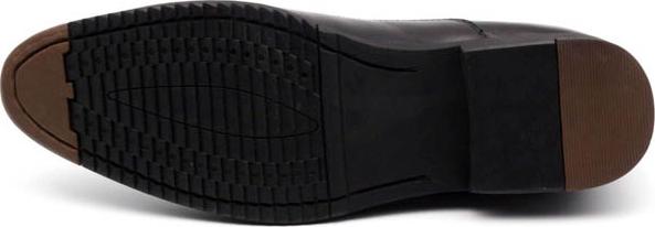 Giày tây da bò thật màu đen thanh lịch VO Shoes: HT_141