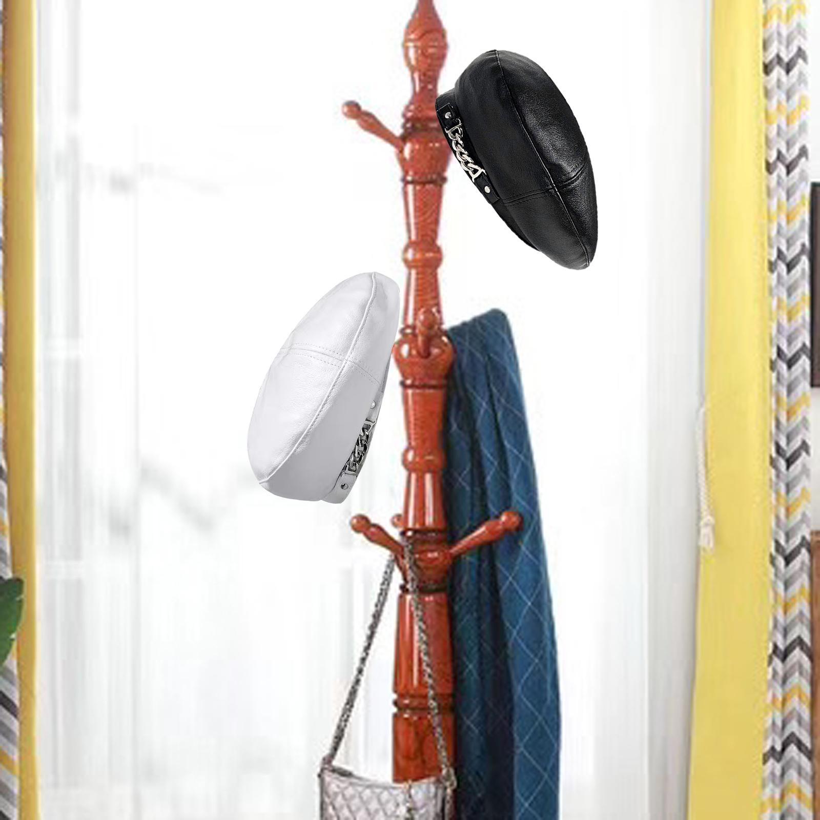 Casual Women Beret Hat Chain Classic Style Costumes Solid Color for Casual Use Gift Winter
