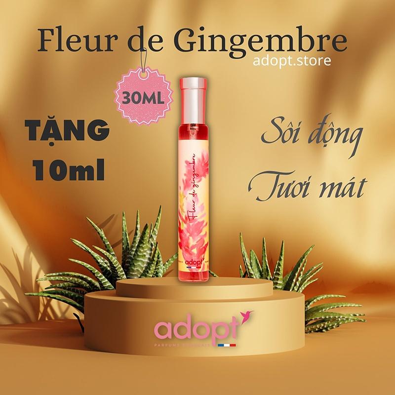 Nước Hoa Nữ ADOPT' FLEUR DE GINGEMBRE Nồng Nàn, Lôi Cuốn, Thơm Lâu