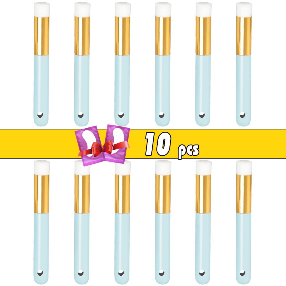 10 20 Bộ 50 Mềm Chuyên Nghiệp Cây Nối Mi Bàn Chải Cọ Rửa Làm Sạch Lông Mày Mũi Comedone Rửa Mặt Bàn Chải Mi Dầu Gội Công Cụ Bán Buôn