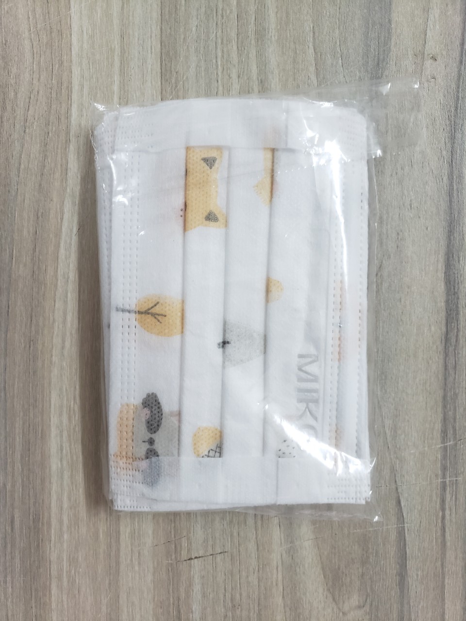 Combo 10 Hộp Khẩu trang y tế trẻ em Miko Họa tiết cao cấp, có dây đeo mềm không đau tai