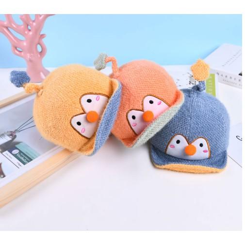 Mũ lưỡi chai thu đông hình NGÔI SAO cho bé trai bé gái từ 6 tháng đến 2 tuổi