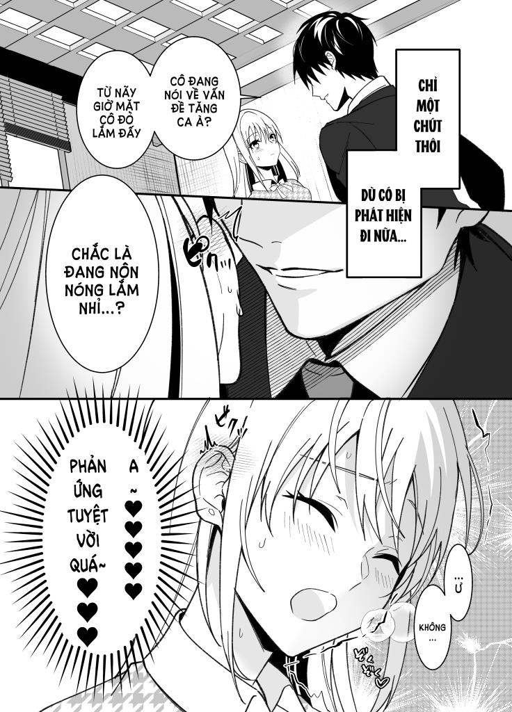 [21+] vở kịch kích tình, sếp khó tính của tôi thật ra lại là gã biến thái chapter 4.1 10