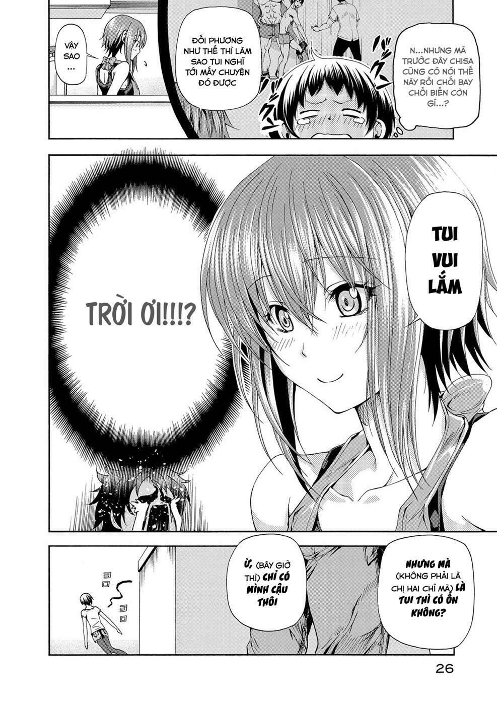 cô gái thích lặn - grand blue chapter 18 22
