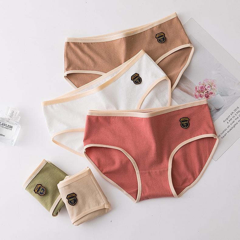 Quần lót nữ cotton hình con gấu xinh xắn 003