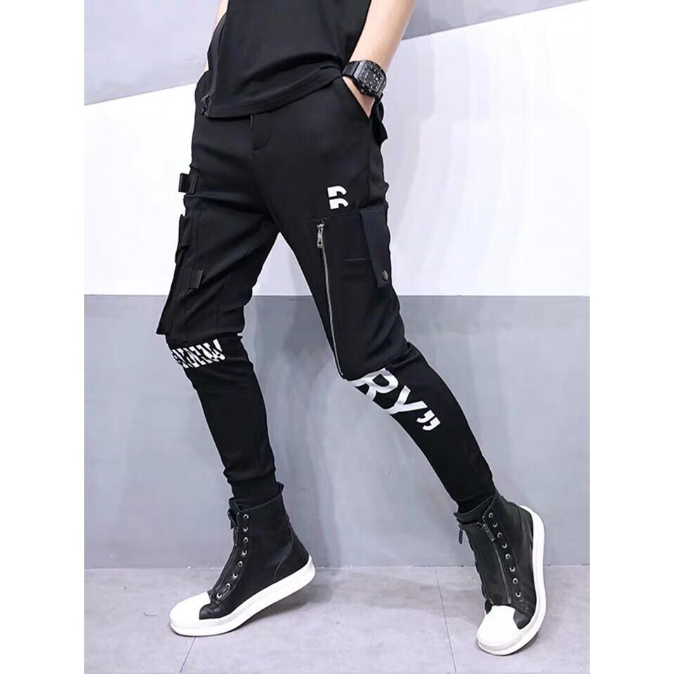 Quần Kaki Jogger Túi Hộp &quot;RY&quot; mẫu mới xuất xưởng 2019 cho các bạn nam cá tính - Hany Shop