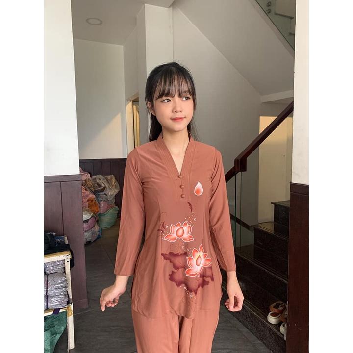 ĐỒ LAM ĐI CHÙA PHÁP PHỤC PHẬT GIÁO