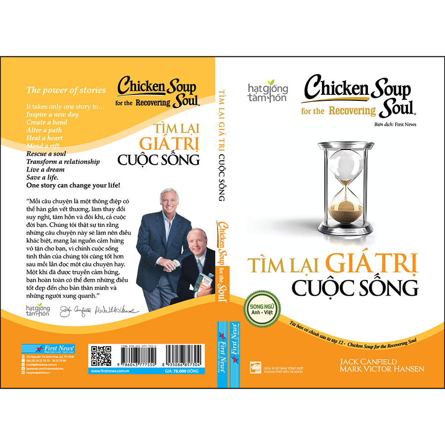 Hình ảnh Chicken Soup For Recovering Soul - Tìm Lại Giá Trị Cuộc Sống (Tái Bản)