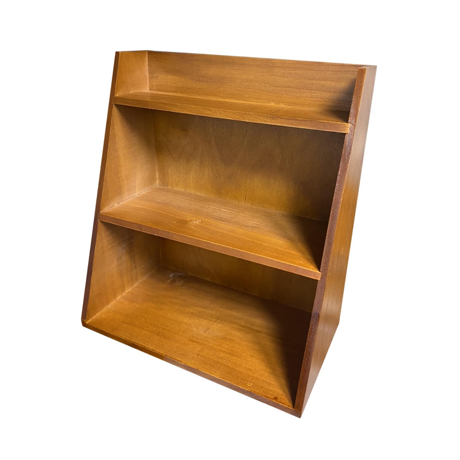 3 Display Shelf Table Display Stand Wall Mounted Desk Organizer