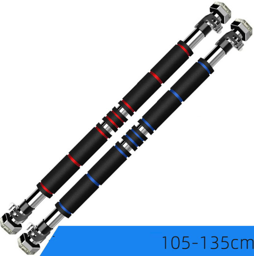 Xà Đơn Gắn Cửa, Treo Tường Chốt Chống Xoay đỏ đen,xanh đen