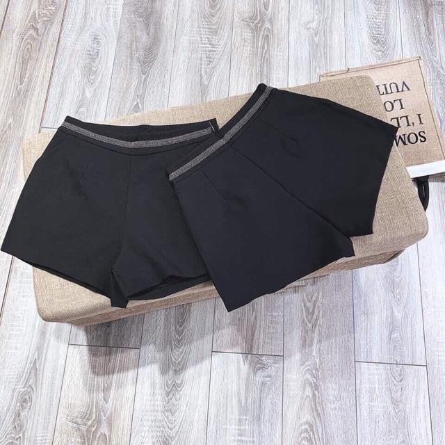 Quần nữQuần short viền kim sa 3 màu có ảnh thật