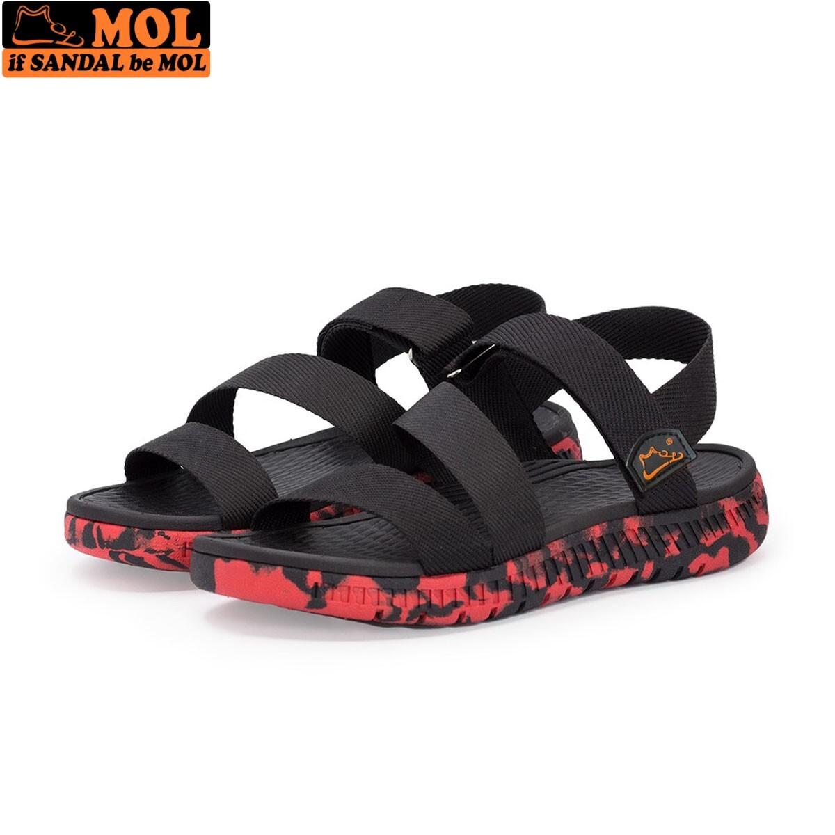 Giày sandal nữ siêu nhẹ hiệu MOL thích hợp mang đi học MS2B2