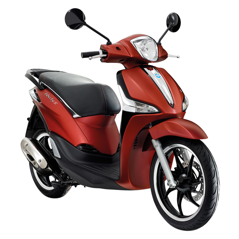 Xe Máy Piaggio Liberty S ABS - Đỏ Sần