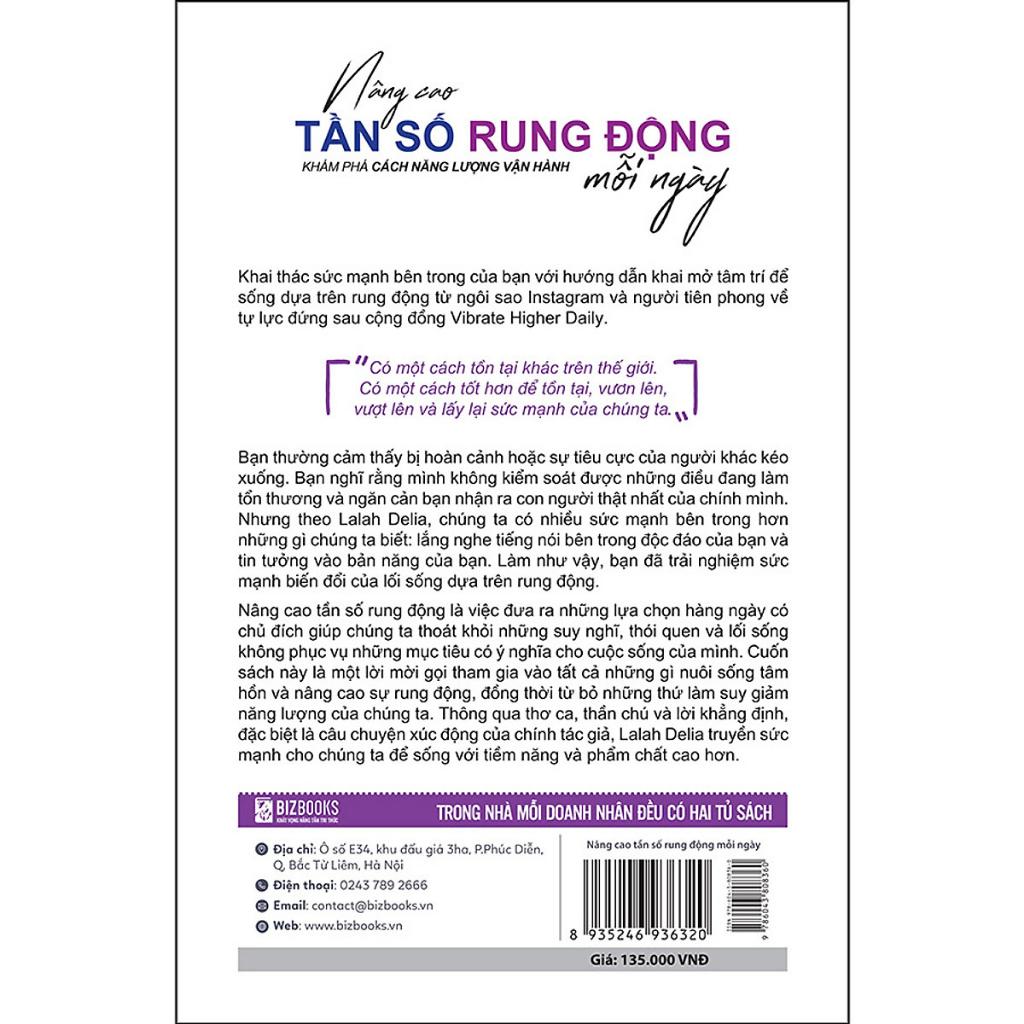 Sách - Nâng cao tần số rung động mỗi ngày: Khám phá cách năng lượng vận hành