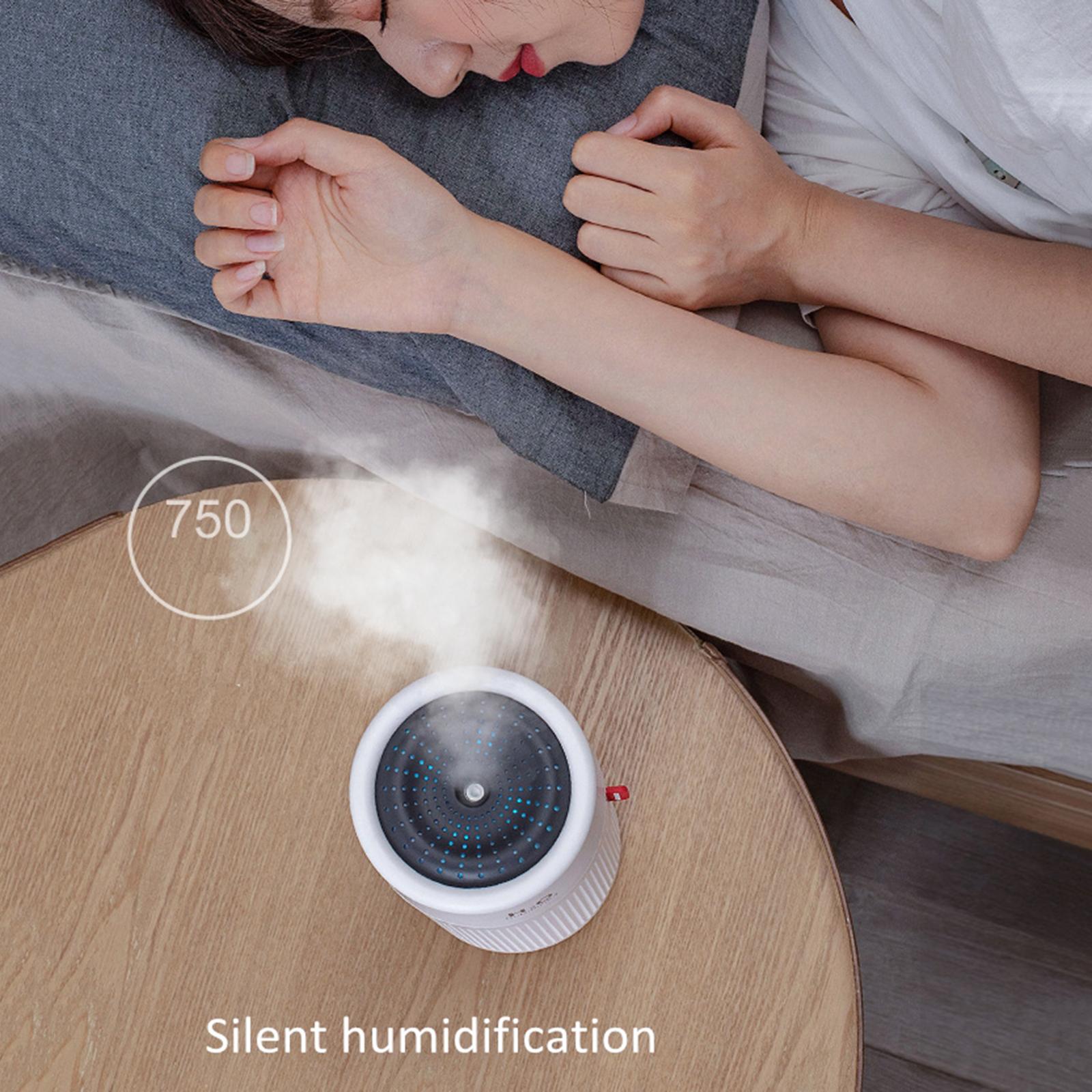 Ultrasonic Cool Mist Humidifier for Bedroom, Night Light, Whisper-Quiet Operation, Automatic Shut-Off