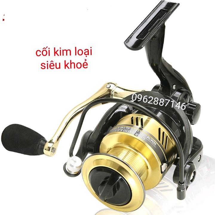 máy câu cá DW kim loại 2000-7000 siêu khỏe