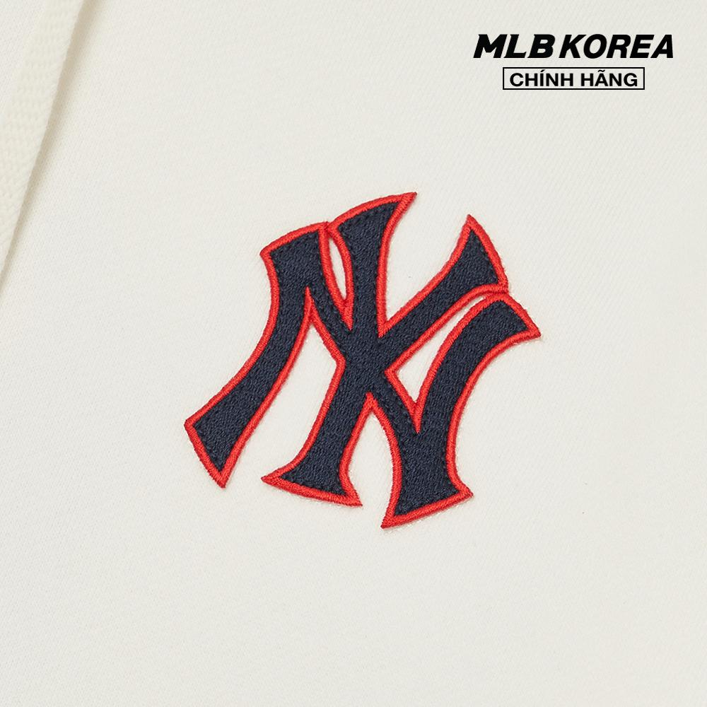 MLB - Áo hoodie tay dài phối mũ Basic Big Logo Brushed Mega Overfit 3AHDB0326