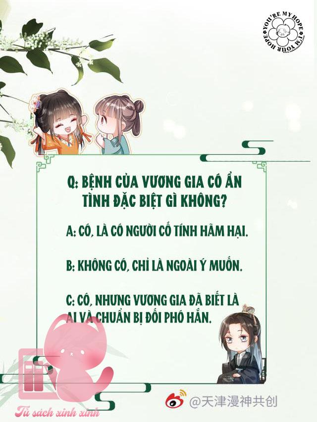 Kế Hoạch Dưỡng Bệnh Cho Vương Gia Ốm Yếu Chapter 9 - Next Chapter 10