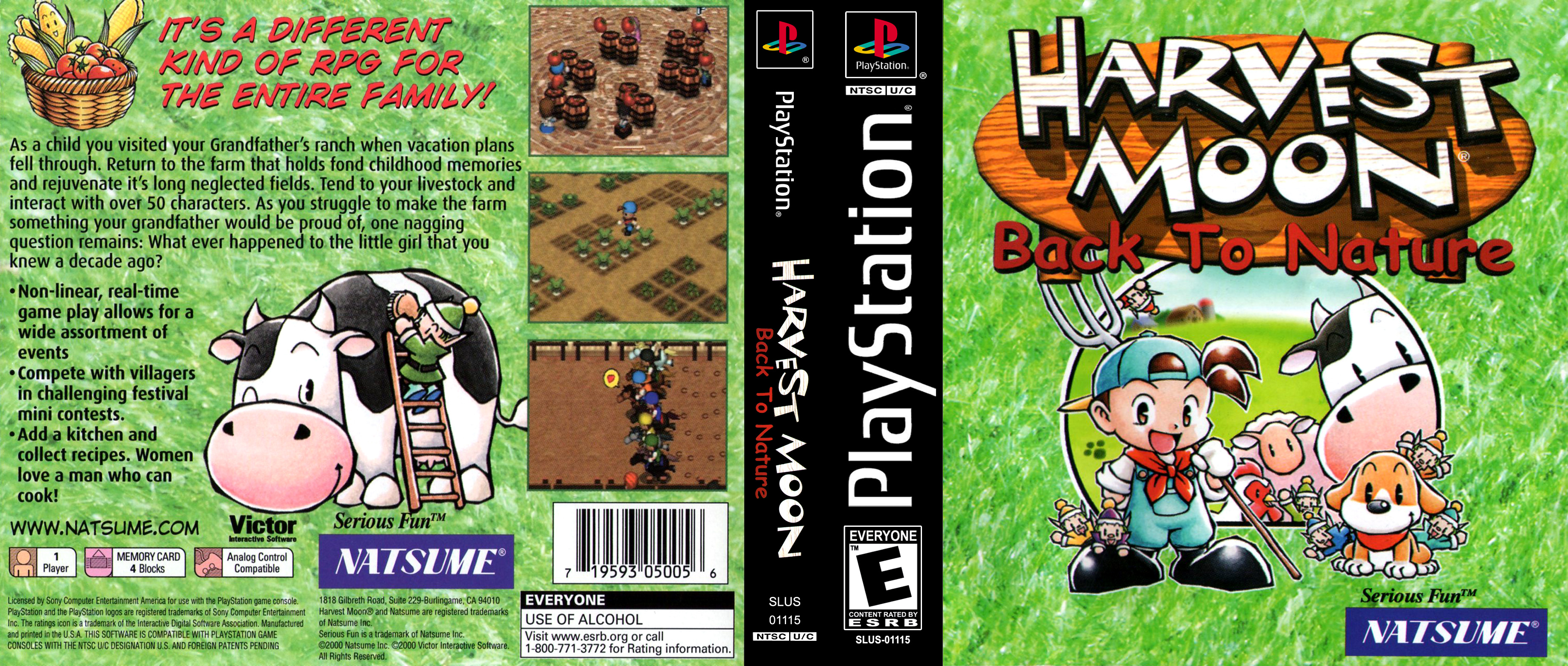 Game PS2 harvest moon 1