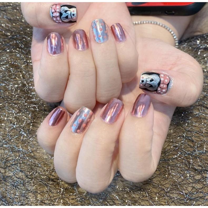 Lưới chụp ảnh nail, Phụ kiện chụp ảnh - khăn zen lưới chụp mẫu móng Thiên Di Nail
