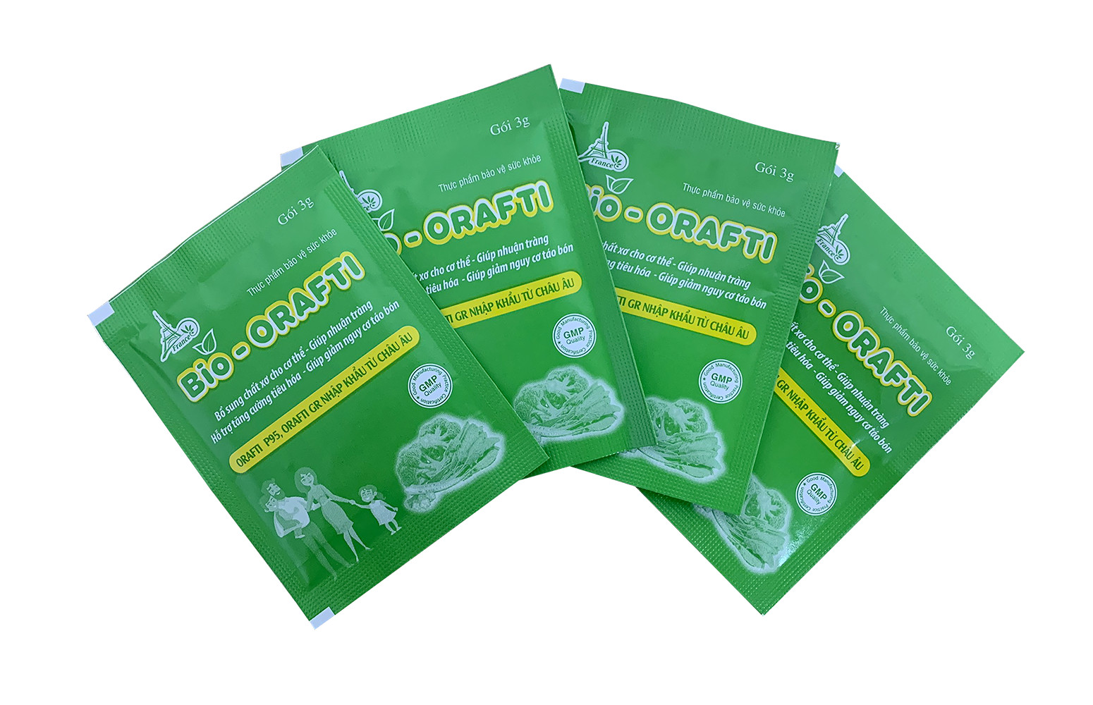 Gói Uống Bổ Sung Chất Xơ Giúp Giảm Táo Bón BIO- ORAFTI