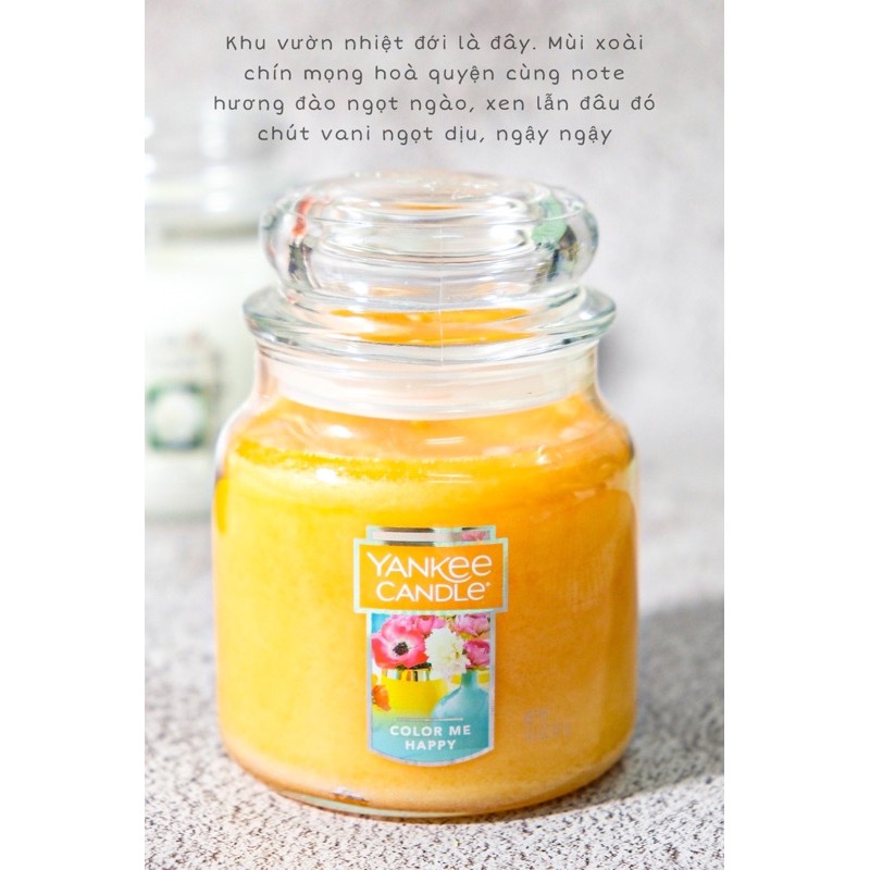 Nến hũ size M - Tropical Starfruit - Yankee Candle