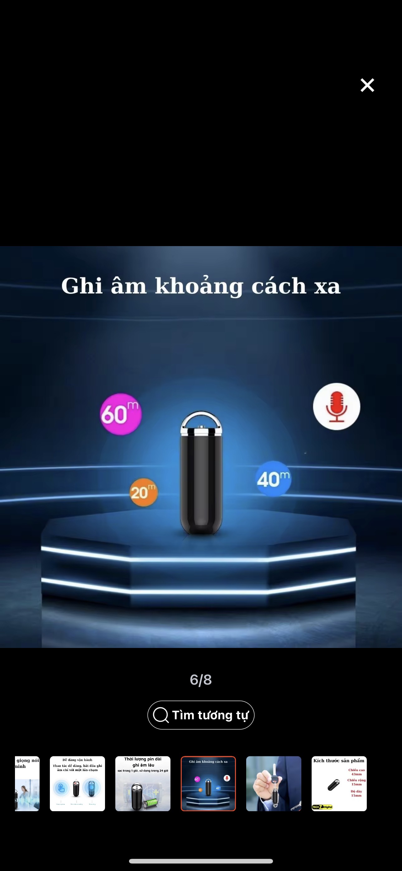 MÁy ghi âm mini dạng đeo S1/16gb vỏ hợp