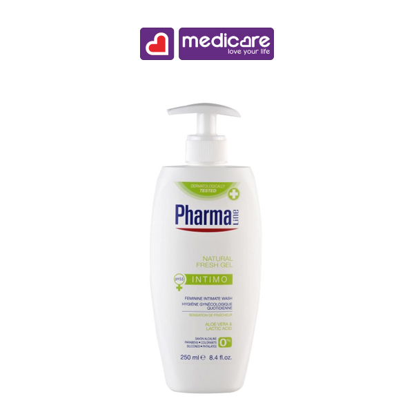 Dung dịch vệ sinh PHARMALINE Natural 250ml