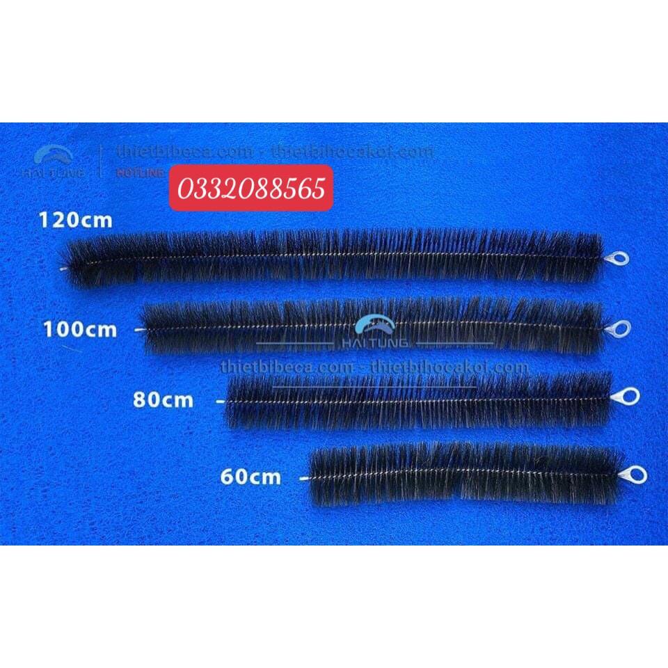Combo 10 chổi lọc đen dành hồ cá koi 60-80-100-120 cm