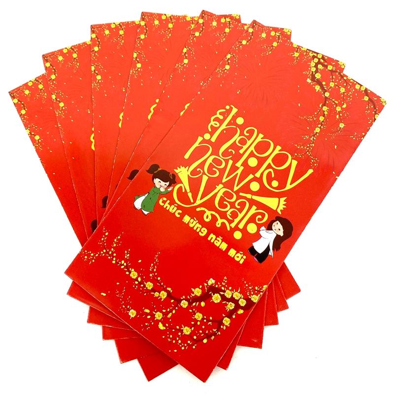 Bộ 6 Bao Lì Xì - Greenwood LX15