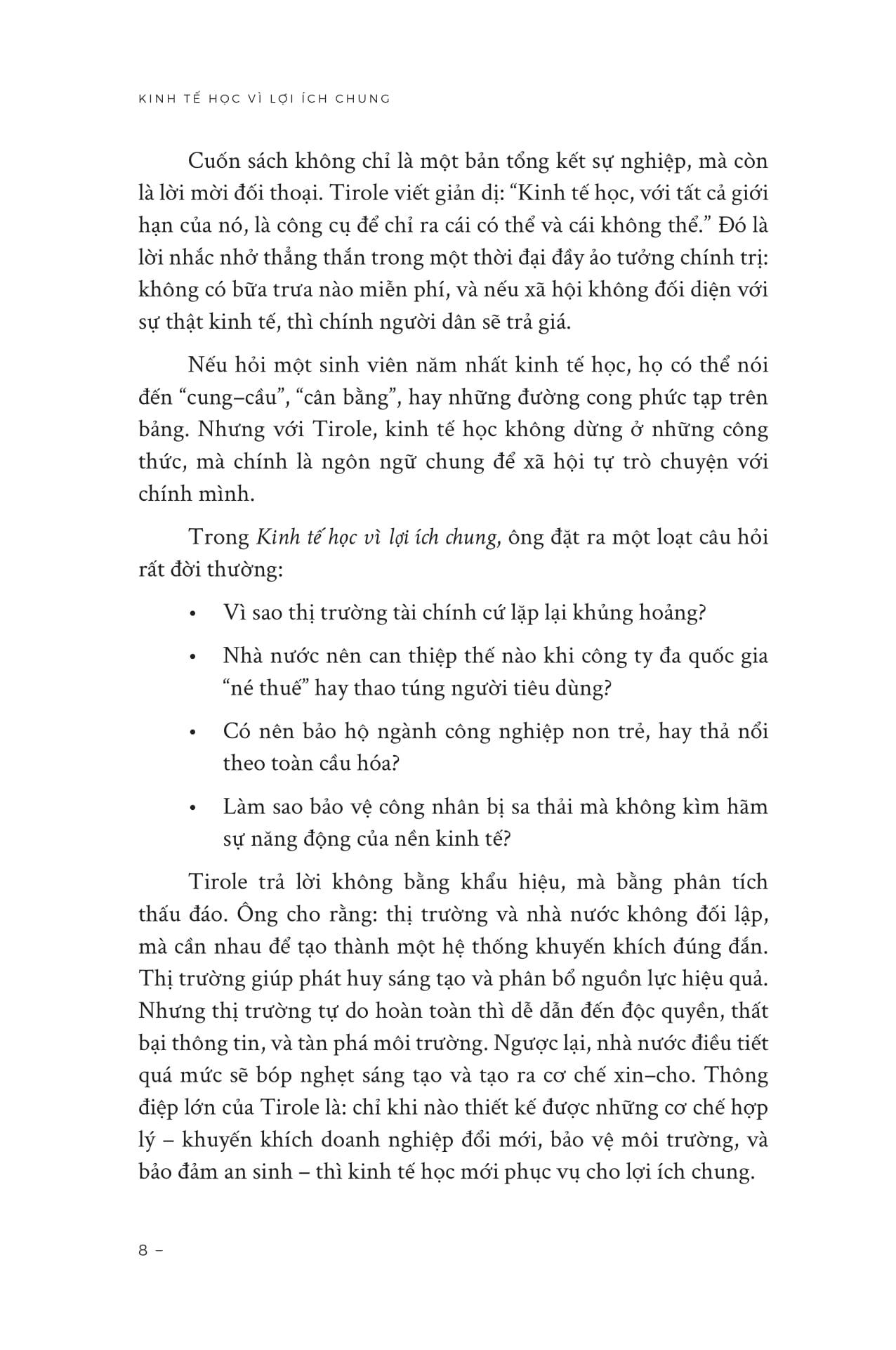 Sách - Kinh Tế Học Vì Lợi Ích Chung