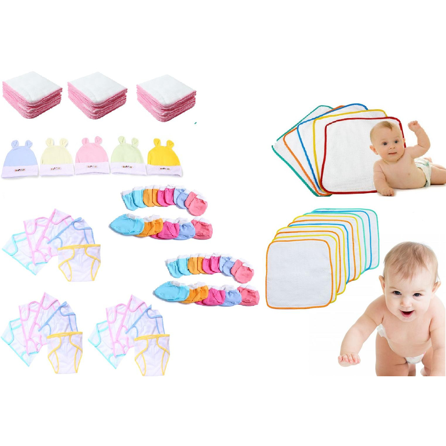 Set 70 Món Đồ Dùng Cho Bé Sơ Sinh_y hình