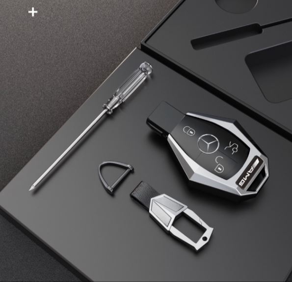Ốp Khóa Hợp Kim Mercedes C, GLC, S 2019 2018 2017 2016