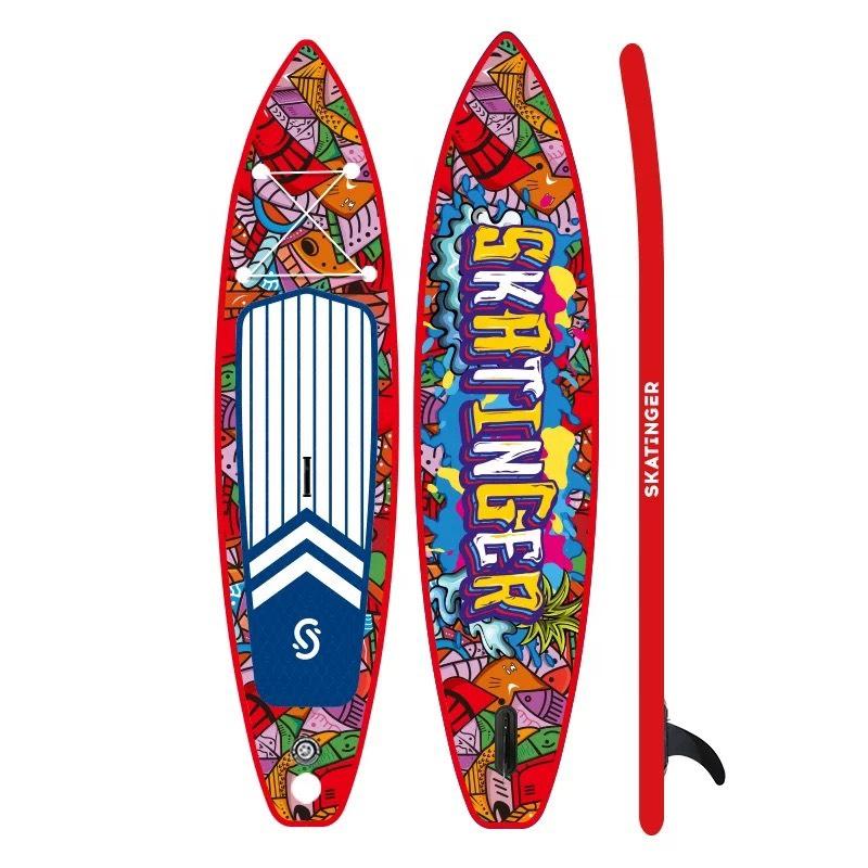 Thuyền SUP Skatinger (335-350cm) - Thuyền SUP bơm hơi, ván chèo đứng họa tiết bơm hơi chất lượng cao