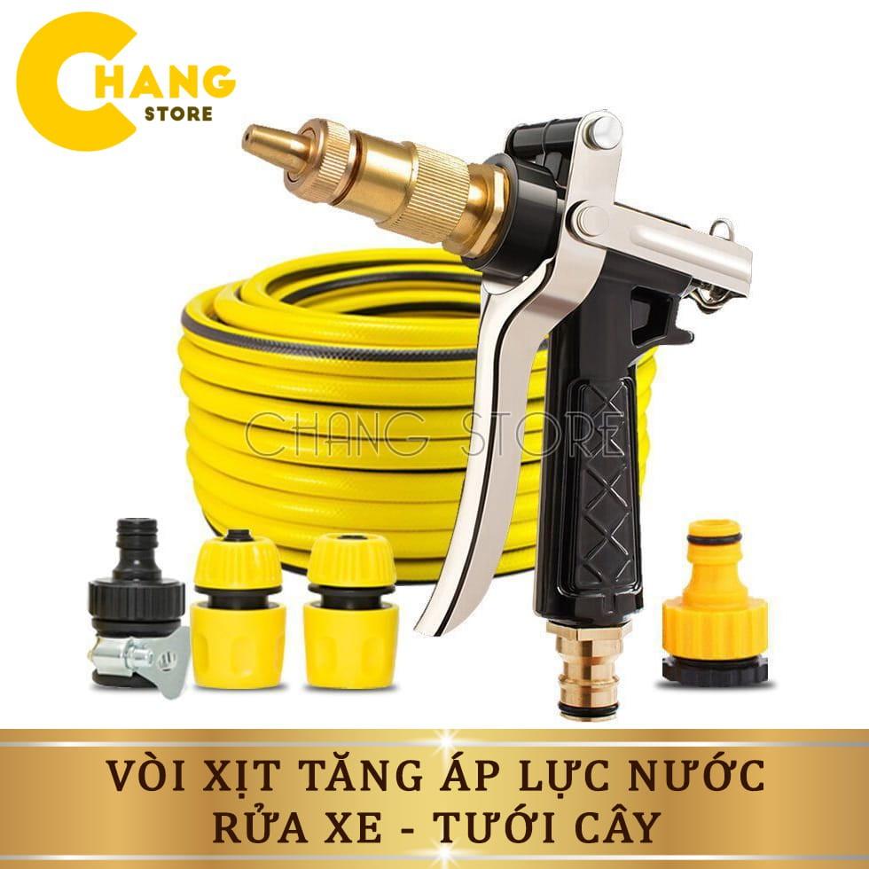 Vòi Xịt Tăng Áp Rửa Xe, Tưới Cây Chuyên Nghiệp, Vòi Tăng Áp Lực Nước Cao Cấp