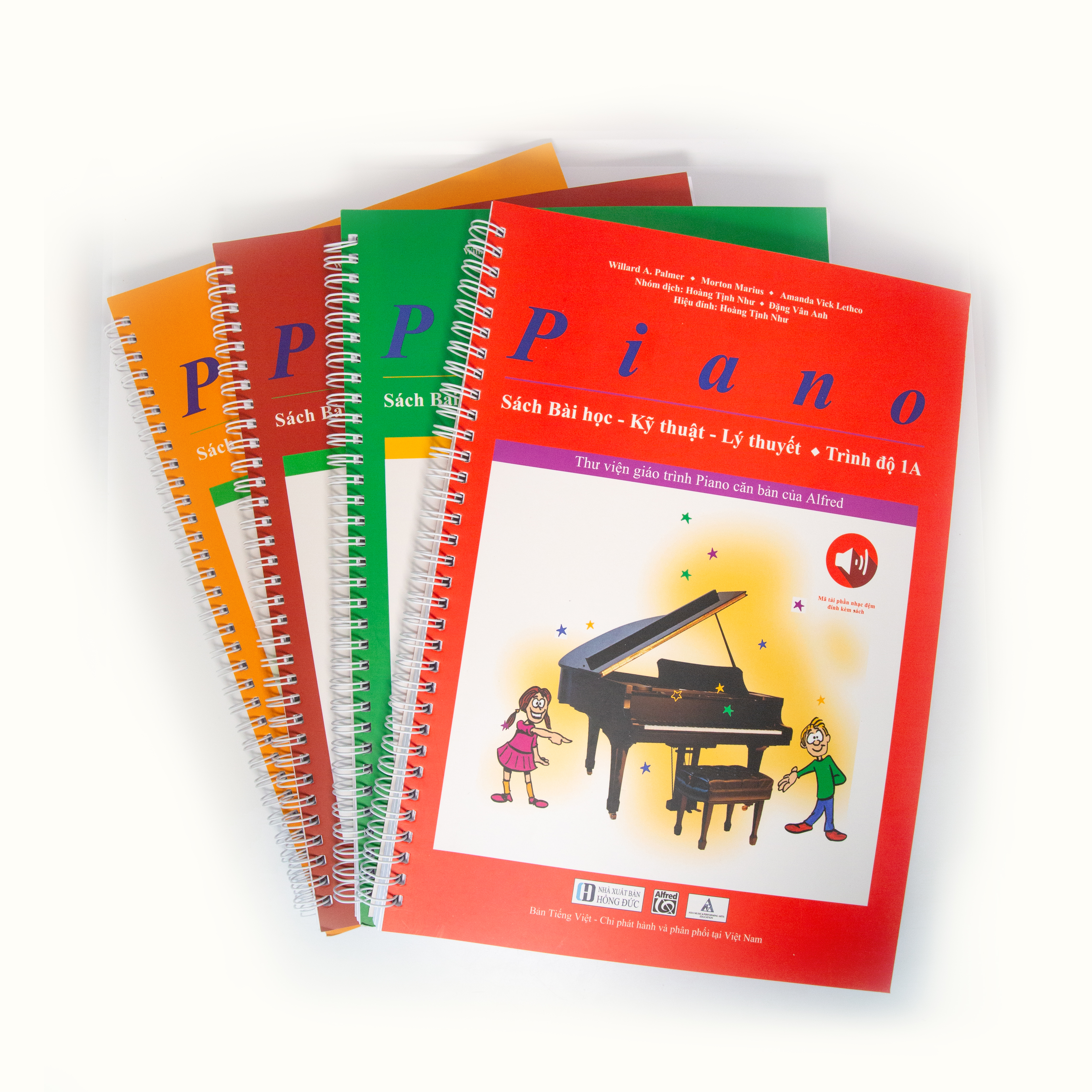 Gíao trình Piano căn bản dành cho thiếu nhi của Alfred 1B