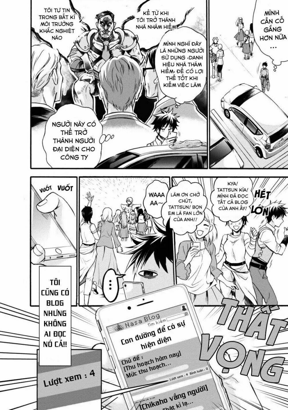 trở thành nhà thám hiểm đánh bại dungeon bằng bảng kĩ năng ~ . chapter 1 6