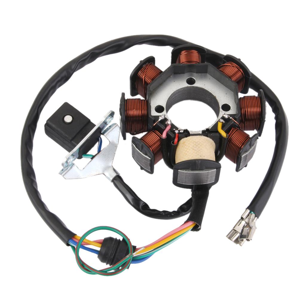 MAGNETO STATOR Generator Scooter 5 Wire 8 Coil for CG 125cc 150cc