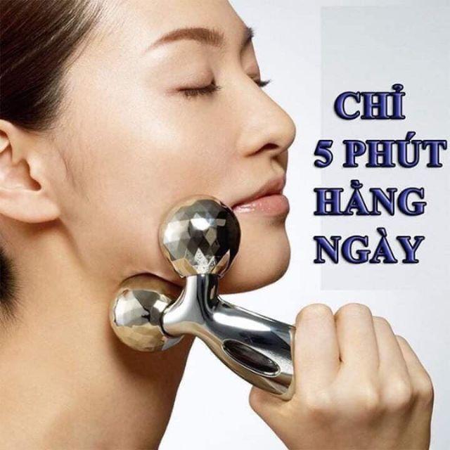 Máy massage nâng cơ mặt mini 3D